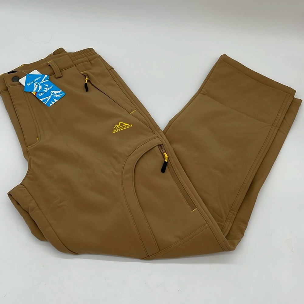NWT MagcoMsen Outdoor Fleece Lined Pants Men Size 34